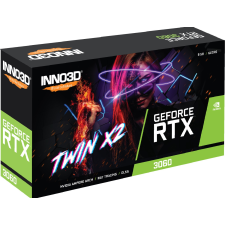 INNO3D rtx 3060 twin x2 lhr 8gb gddr6 videokártya (n30602-08d6-11902130) videókártya