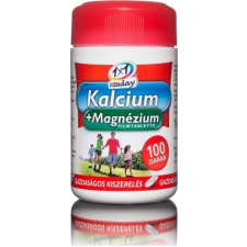 InnoPharm 1x1 VitaDay Kalcium + Magnézium filmtabletta 100db vitamin és táplálékkiegészítő