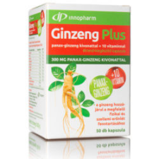  InnoPharm Ginzeng Plus panax-ginzeng kivonattal 10 vitaminnal kapszula 50 db vitamin és táplálékkiegészítő