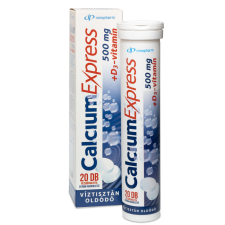 InnoPharm Innopharm calcium express pezsgőtabletta 20 db gyógyhatású készítmény