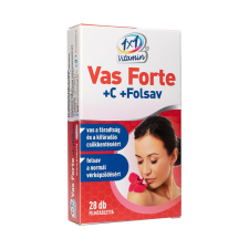 InnoPharm Kft. VitaPlus 1x1 Vas Forte C+Folsav filmtabletta 28x vitamin és táplálékkiegészítő