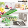 InnovaGoods 7 az 1-ben zöldségdaraboló és reszelő receptekkel