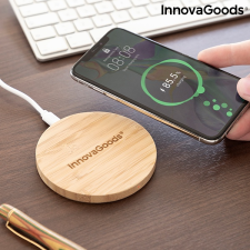 InnovaGoods Bambusz vezeték nélküli töltő InnovaGoods kábel és adapter