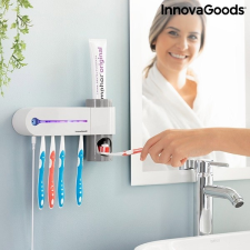 InnovaGoods UV fogkefe sterilizáló tartóval és fogkrém adagolóval fürdőszoba kiegészítő