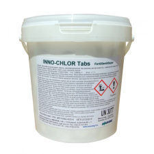 Innoveng Inno-Chlor Tabs klórtabletta 1kg (330db), 8doboz/karton tisztító- és takarítószer, higiénia