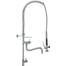 INOX ELŐÖBLÍTŐ EGYSÉG 1140 mm CSAPTELEPPEL kisháztartási gépek kiegészítői