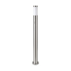  Inox Steel kültéri álló lámpa (E27) rozsdamentes acél, mozg. érz., 110 cm