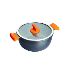 Inoxibar lábas, tapadásmentes bevonattal 32 cm fedővel Absolut Orange Range edény