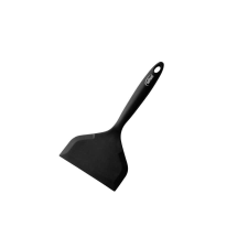 Inoxibar szilikon átfordító spatula, 30,6 cm x 7,8 cm, fekete konyhai eszköz