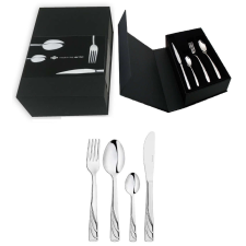 Inoxriv Aries 48 részes EvőeszközKészlet Díszdobozban tányér és evőeszköz