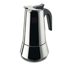 Inoxriv Ghidini 1387 Steelexpress Kotyogós Kávéfőző 4 személyes, Inox kávéfőző