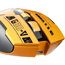 Inphic A9 WIRELESS EGÉR, MECHA YELLOW egér