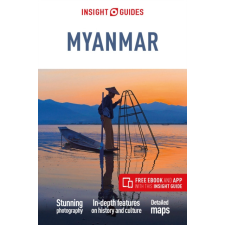 Insight Guides Myanmar útikönyv Burma útikönyv Insight Guides Nyitott Szemmel-angol utazás