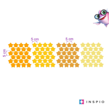 INSPIO Falmatricák gyerekszobába - Csillagok (9539f) tapéta, díszléc és más dekoráció