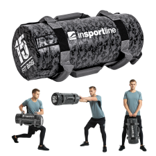 Insportline Erősítő zsák fogantyúkkal inSPORTline Fitbag Camu 15 kg crossfit