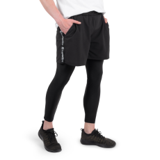 Insportline Férfi leggings 2in1 inSPORTline Closefit fekete M standard