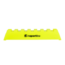 Insportline Négyszögletes szlalomrúdtartó inSPORTline Rectangle sárga fitness eszköz