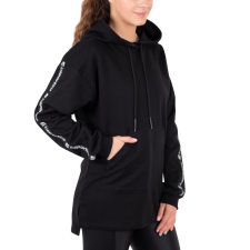 Insportline Női kapucnis felső inSPORTline Overhoodie fekete S női pulóver, kardigán