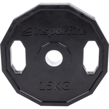 Insportline Olimpiai gumírozott súlyzótárcsa inSPORTline Ruberton 15 kg súlytárcsa