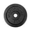 Insportline Öntöttvas súlyzótárcsa inSPORTline Castblack 5 kg 30 mm
