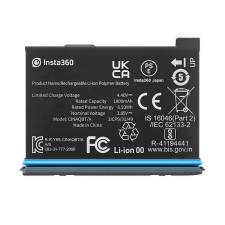 Insta360 X3 Akkumulátor 1800 mAh (CINAQBT/A) sportkamera kellék
