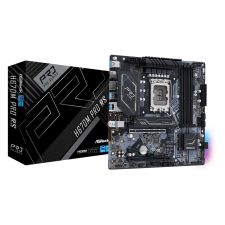 Intel Asrock H670M Pro RS Intel H670 LGA 1700 Micro ATX alaplap