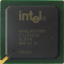 Intel NH82801GBM gyári ICH7-M I/O vezérlő IC chip (BGA) laptop alkatrész