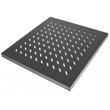 Intellinet 1U 19" Fixed Shelf rack polc 525mm fekete (712538) (in-712538) - Kiegészítők asztali számítógép kellék