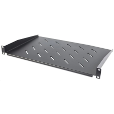 Intellinet 1U 19" rack polc 300mm fekete (714884) (Intellinet 714884) asztali számítógép kellék