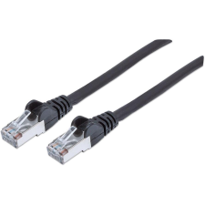 Intellinet 3m CAT6a S/FTP hálózati kábel Fekete S/FTP (S-STP) (318792) kábel és adapter