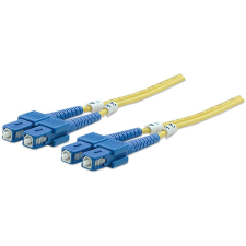 Intellinet 470612 száloptikás kábel 2 M SC OS2 Sárga (470612) kábel és adapter