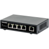 Intellinet 561839 hálózati kapcsoló Gigabit Ethernet (10/100/1000) Ethernet-áramellátás (PoE) támogatása Fekete (561839)