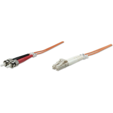 Intellinet 5m LC/ST száloptikás kábel OM1 Narancssárga (471336) kábel és adapter