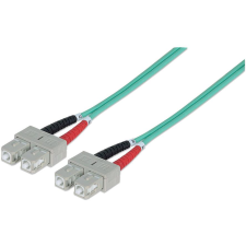 Intellinet 751025 száloptikás kábel 1 M SC OM3 Türkizkék (751025) kábel és adapter