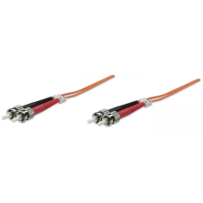Intellinet Fiber Optic ST Összekötő Narancssárga 1m 470056 kábel és adapter