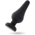 INTENSE ANAL TOYS INTENSE ANÁLIS DUGÓ PIPO L SZILIKON FEKETE 13 CM