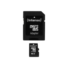 Intenso 3413470 microSDHC, 16 GB, Class 10 Memóriakártya (3413470) memóriakártya