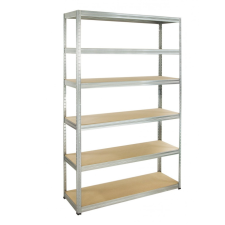 Intenso fém polc- 220 x 120 x 45 cm (6 polc) bútor