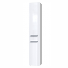 Intenso fürdőszobai állószekrény - 30 x 180 cm (magasfényű fehér) fürdőszoba bútor