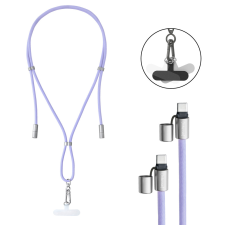 Intenso Handykette als Lade- + Datenkabel USB-C bis 1,65m lila USB C kábel és adapter