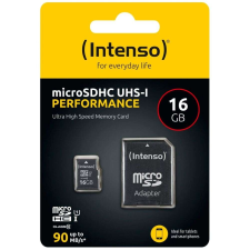Intenso Intenso 3424470 16 GB MicroSD UHS-I Class 10 memóriakártya memóriakártya