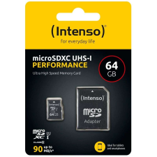 Intenso Intenso 3424490 64 GB MicroSD UHS-I Class 10 memóriakártya memóriakártya
