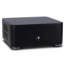 Inter-Tech ITX A80S Black táp nélküli Mini-ITX NUC ház fekete (88881303) (it88881303) - Számítógépház