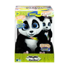  Interaktív plüss Panda Mama &amp; Baobao plüssfigura