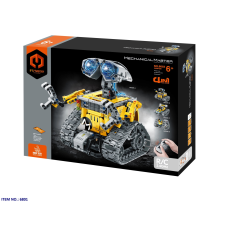 Interaktív robot építőjáték 4 az 1-ben RC vezérléssel barkácsolás, építés