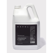 Interchem Nefél Sampon és tusfürdő utántöltő - Cédrusfa és hibiszkusz illatú - 5L sampon