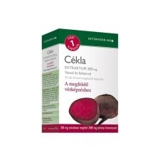 Interherb Interherb Napi1 CÉKLA Extraktum kapszula 200mg 30 db vitamin és táplálékkiegészítő