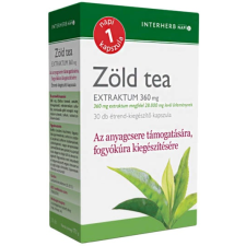 Interherb Interherb NAPI1 Zöld tea Extraktum 30 db vitamin és táplálékkiegészítő