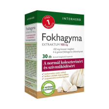 Interherb Kft. Interherb Napi 1 fokhagyma extraktum kapszula 30x vitamin és táplálékkiegészítő