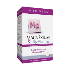 Interherb Kft. Interherb Vital magnézium+B6 vitamin tabletta 30x vitamin és táplálékkiegészítő